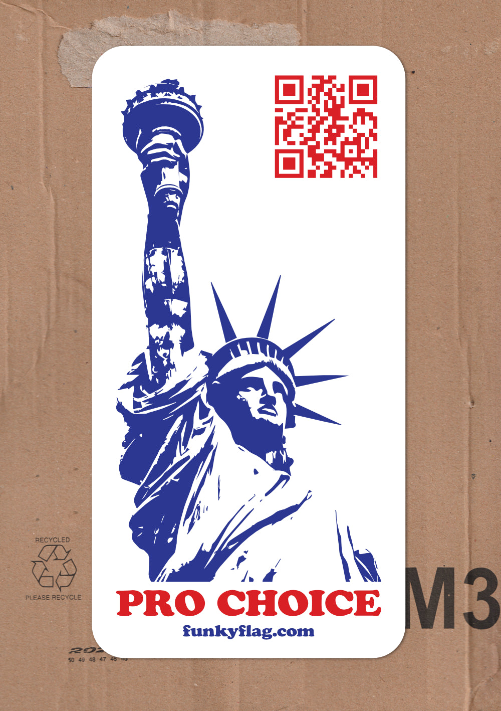 Pro Choice Liberty Sticker